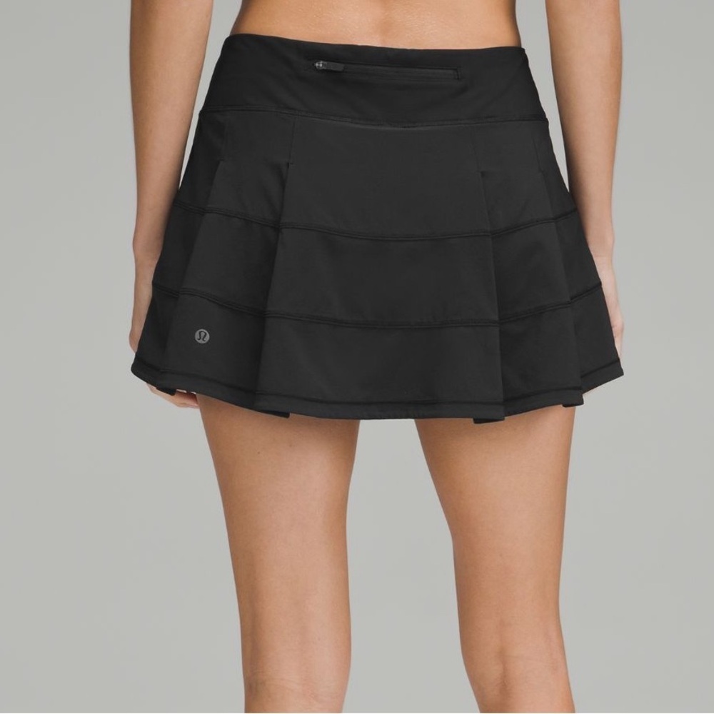 Lululemon Pace Rival Mid-Rise Skirt in Black - Picture 2 of 8